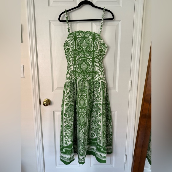 FARM Rio Linen Midi Dress - Picture 3 of 7